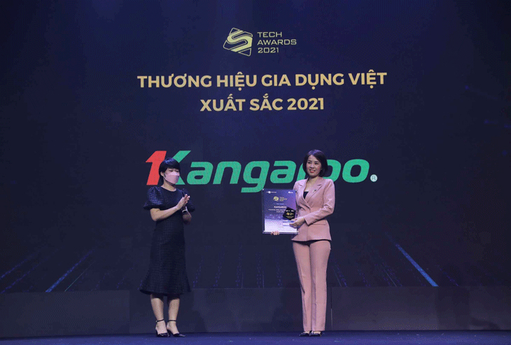 Kangaroo nhận giải thưởng thương hiệu gia dụng Việt xuất sắc nhất năm 2021