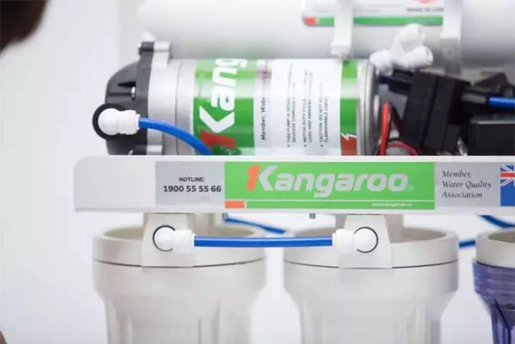 Máy lọc nước Hydrogen Kangaroo được trang bị hệ thống bơm có khả năng self-priming