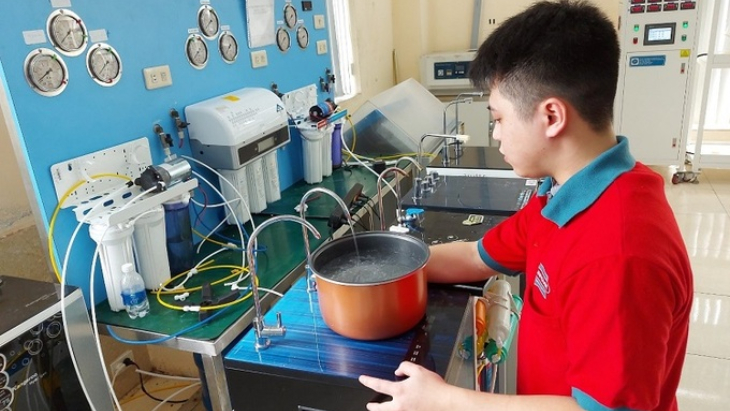 Máy lọc nước Sunhouse được kiểm soát chất lượng bởi chuyên gia Hàn Quốc